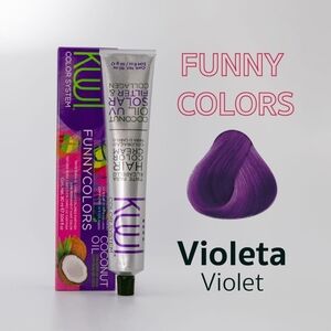 Kuul Funny Colors Violeta (Violet) Women Hair Color